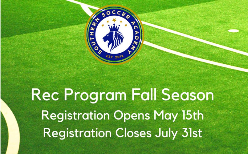 Rec Registration Ends July 31st!